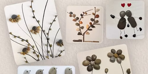 Book Bar Craft & Sip: Pebble Art