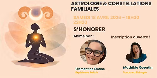 Atelier Astro-Constellations Super Nouvelle Lune en B\u00e9lier