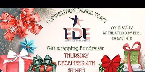 EDE Gift Wrapping Fundraiser 