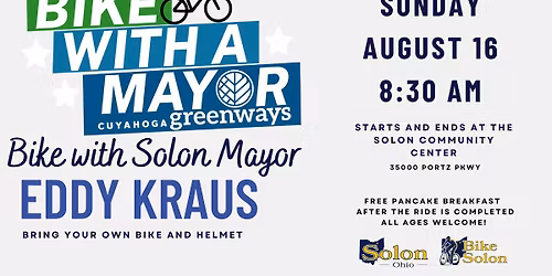 City of Solon | Bike With a Mayor