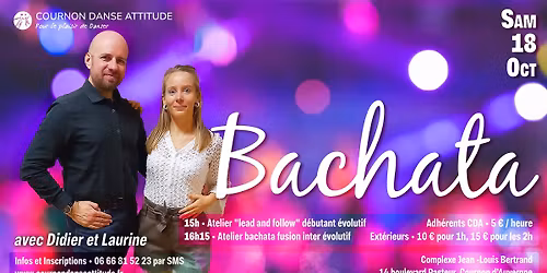 Stage de Bachata avec Didier et Laurine