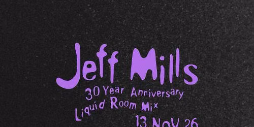 Jeff Mills CDMX 2026