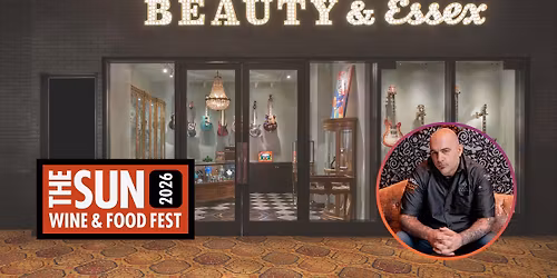 Cocktails & Chandeliers with Chris Santos - Sun Wine & Food Fest 2026