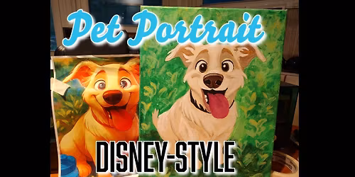 Paint Your Pet Disney Style at the Copper Pub