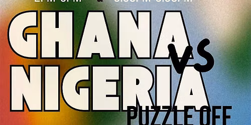 ILUMO Puzzle OFF: Ghana vs Nigeria 19th of September