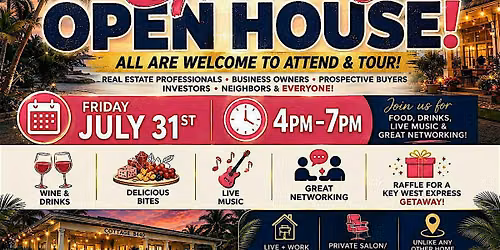 You're Invited! Grand Open House + Key West Giveaway!