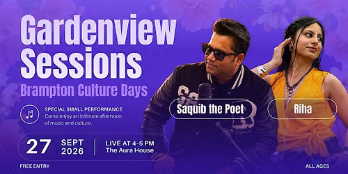 Gardenview Sessions x Brampton Culture Days (Carnatic Performance)