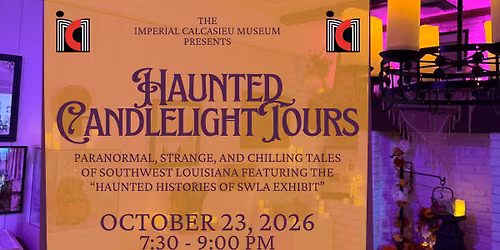 Haunted Candlelight Tours