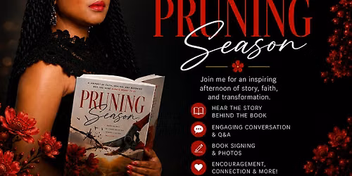 Pruning Season Book Signing