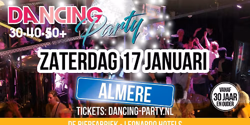 30\u202240\u202250+ Dancing Party Almere!