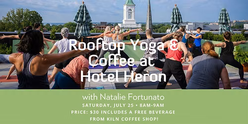 Rooftop Yoga & Coffee at Hotel Heron