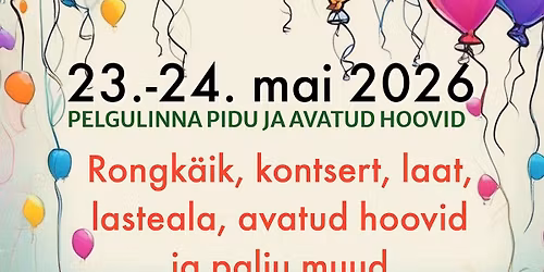 Pelgulinna Pidu ja Avatud Hoovid 2026