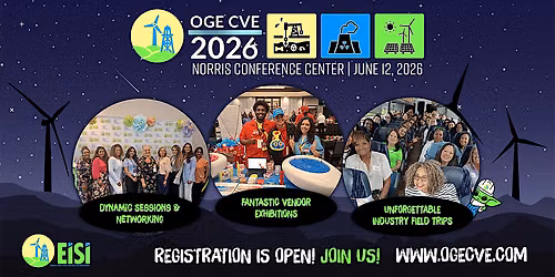 Don\u2019t Miss Next Friday \u2014 The EiSi OGE CVE Has Options to Attend for ALL