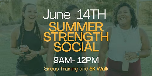 Summer Strength Social: Full-Body Circuit & 5K