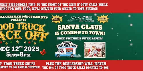 Food Truck Face-Off Benefiting the SOS Animal Shelter 