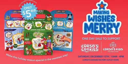 Corso's Cookies Making Merry Wishes