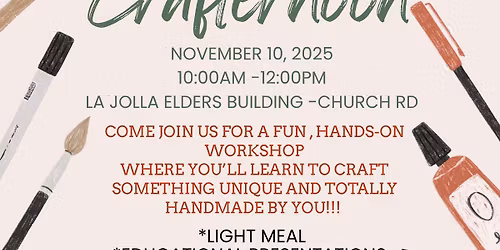 La Jolla Crafternoon