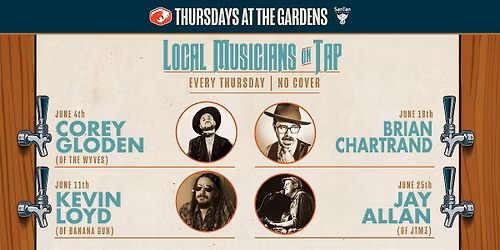 Local Musicians on Tap | Thursdays at SanTan Gardens | June