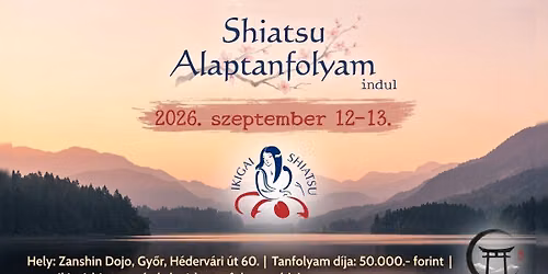 Shiatsu Alaptanfolyam