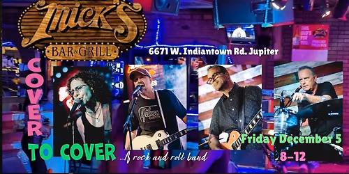 Cover to Cover LIVE at Uncle Mick's!