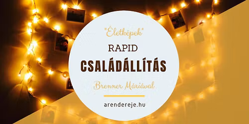 \u201e\u00c9letk\u00e9pek\u201d - Rapid csal\u00e1d-\u00e9s rendszer\u00e1ll\u00edt\u00e1s Baj\u00e1n