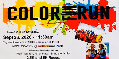 Creston Colour Run
