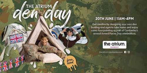 \u26fa Den Day: Free Family Fun This Armed Forces Day