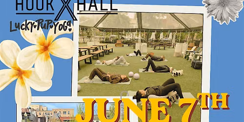 Puppies and Pilates in the Garden with HOOK HALL