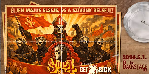 GHOST BP. vs GETSICK - \u00c9ljen m\u00e1jus elseje @ Backstage Pub