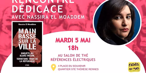 RENCONTRE \/ D\u00c9DICACE AVEC NASSIRA EL MOADDEM