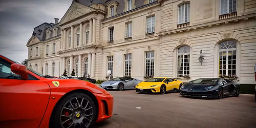 Rassemblement de GT & Supercars au Ch\u00e2teau d'Artigny