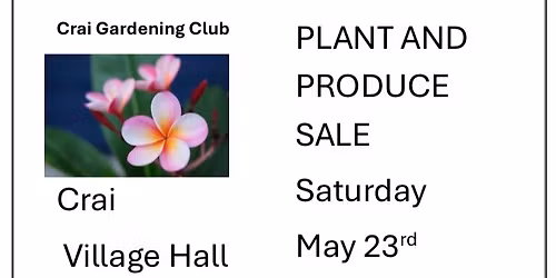 Crai Plant and Produce Sale