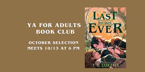 YA for Adults Book Club