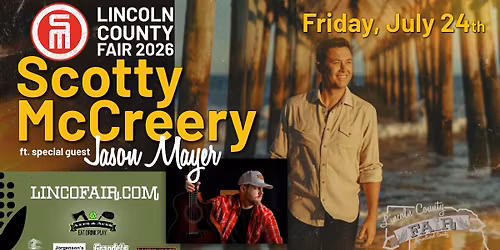 Scotty McCreery ft. Jason Mayer at the Lincoln County Fair 2026 | North Platte, NE