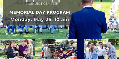 Memorial Day Program at Elmhurst Cemetery 