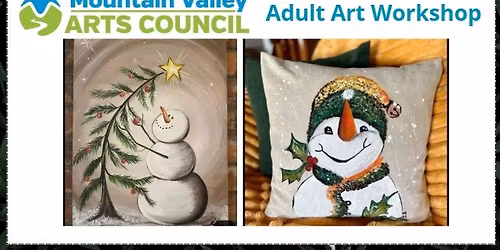 Pillow Painting Workshop with Susan Persall