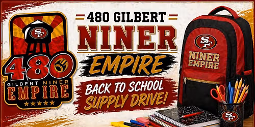 \ud83c\udf92\u2764\ufe0f 480 Gilbert Niner Empire Back to School Supply Drive \u2764\ufe0f\ud83c\udf92