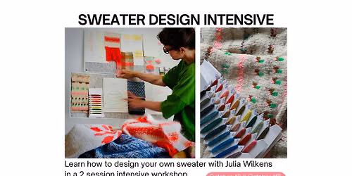 Sweater Design Intensive with Julia Wilkens