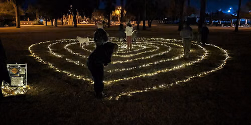 New Moon Nested Hearts Luminous Labyrinth Walk-Tucson
