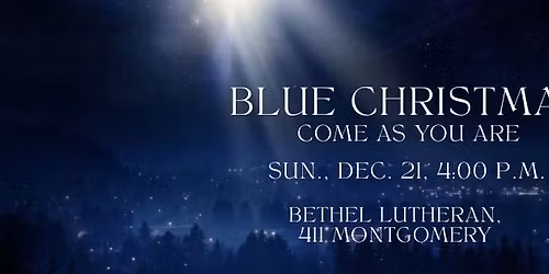 Blue Christmas Service