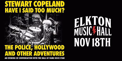 Stewart Copeland - Have I Said Too Much