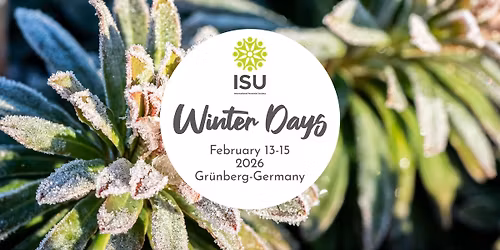ISU Winter Days - 18th International Perennial Plant Conference in Gr\u00fcnberg