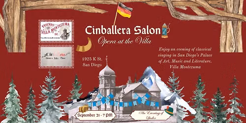 September Cinballera Salon - An Evening of Lieder