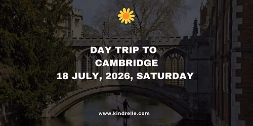 Kindrelle Day Trip: Explore Cambridge