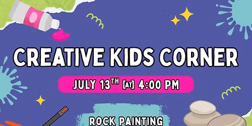 Creative Kids Corner: Rock Painting