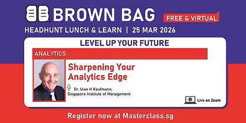Brown Bag: Sharpening Your Analytics Edge (Virtual)