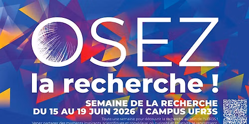 Semaine de la recherche : d\u00e9couvrez les grands enjeux de demain !