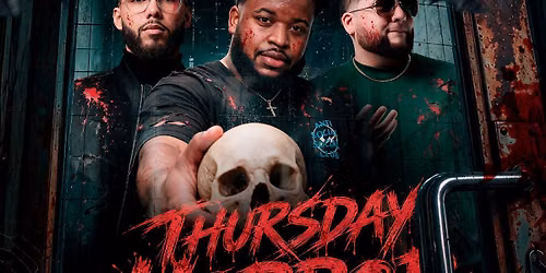 Thursday Horror Night Take Over Thursdays presents \u2014 Rozway x CueHeat x Oso, hosted by Afterparty Pr