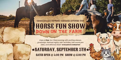 Horse Fun Show | Down on the Farm \ud83d\ude9c\ud83d\udc13