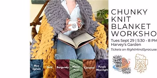Chunky Knit Blanket Workshop